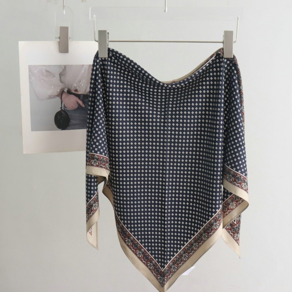 New Satin Women's Scarf Clothi - Summer Clothing Wraps ulasan dan harga