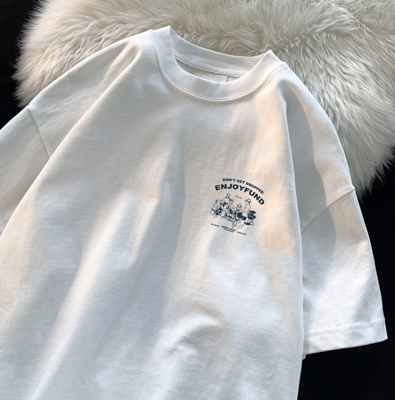 Loose Pure Cotton Half Sleeve  - Summer Clothing Brands ulasan dan harga