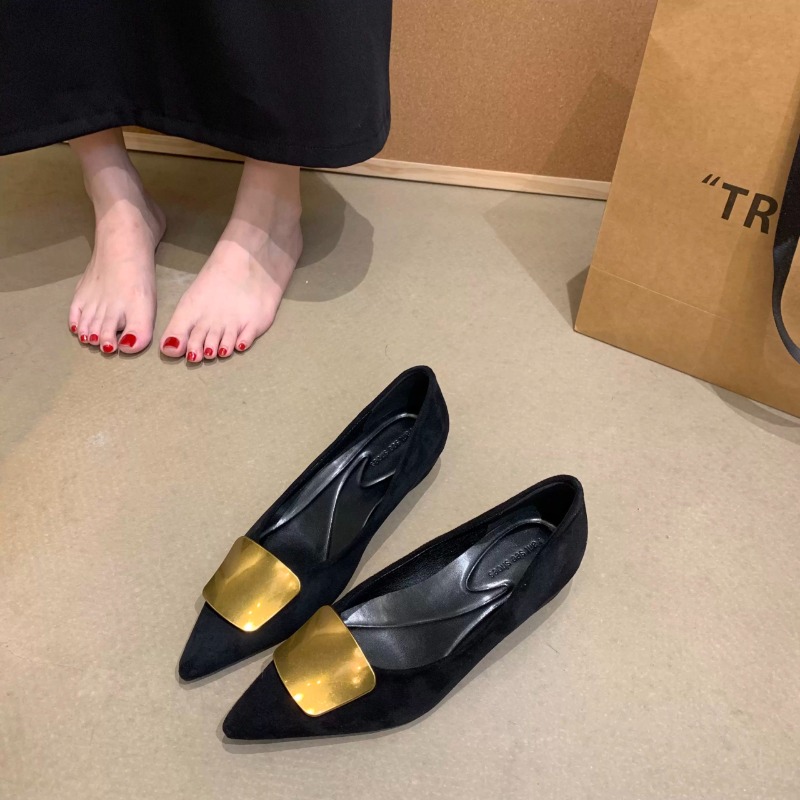 Women Low Heel Pumps Pointed T - Summer Clothing Stores ulasan dan harga