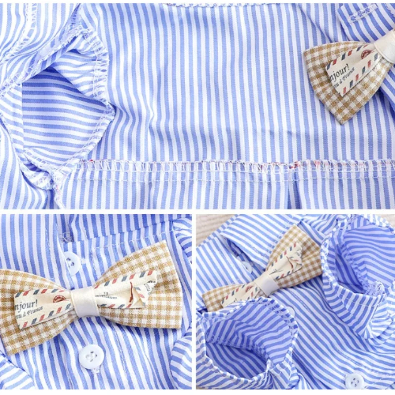 2026 Pet Dog Clothes Bowknot S - Summer Clothing Wholesale ulasan dan harga