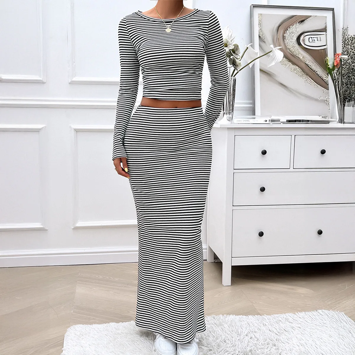 Versatile Long-sleeved T-shirt - Summer Clothing Wraps ulasan dan harga