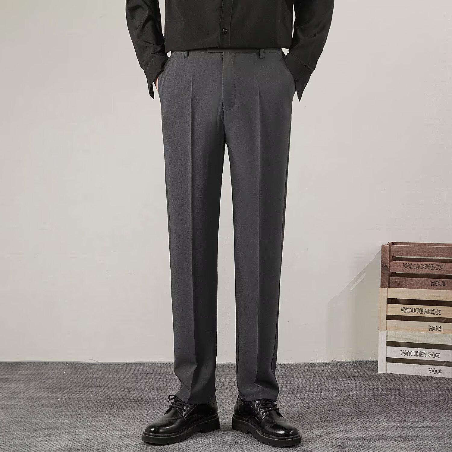 Summer Men's Solid Color Strai - Summer Clothing Brands ulasan dan harga