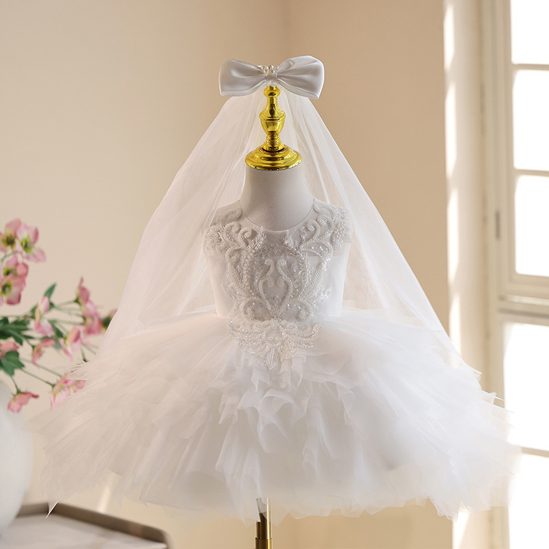White Baby Girl 1st Birthday D - Summer Clothing Baby Girl ulasan dan harga