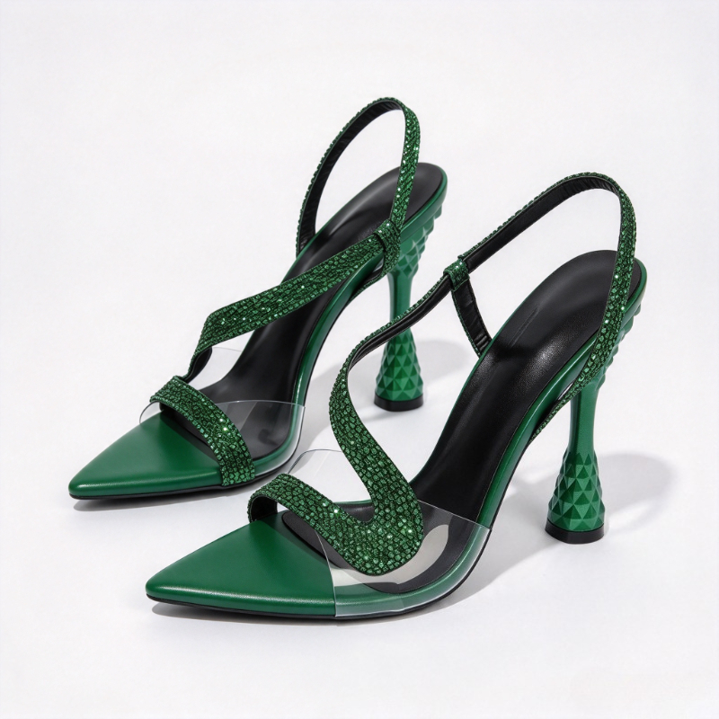 Sexy Rhinestone Luxury Sandals - Summer Clothing Brands ulasan dan harga